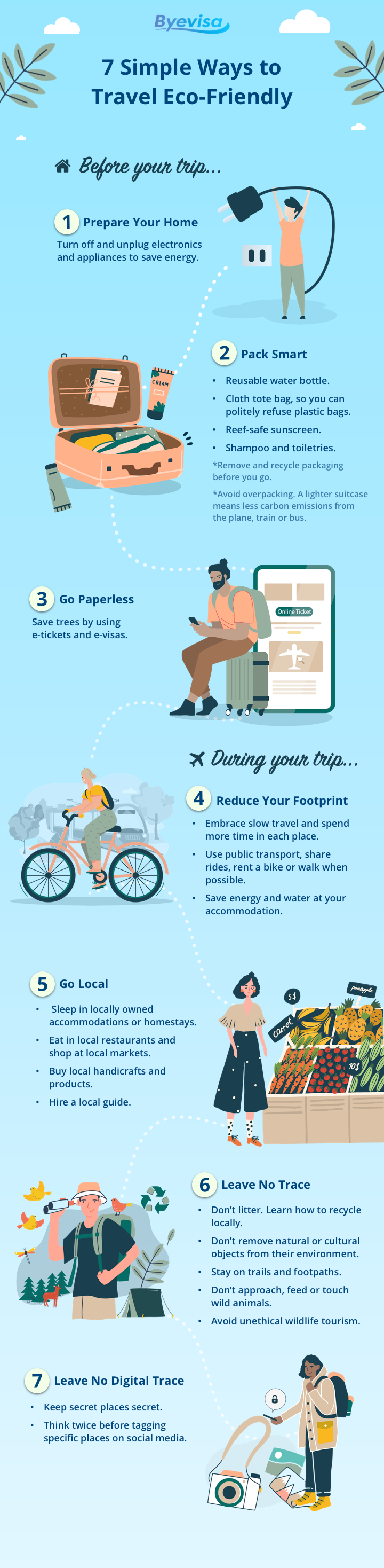 7 Simple Ways to Travel Eco-Friendly